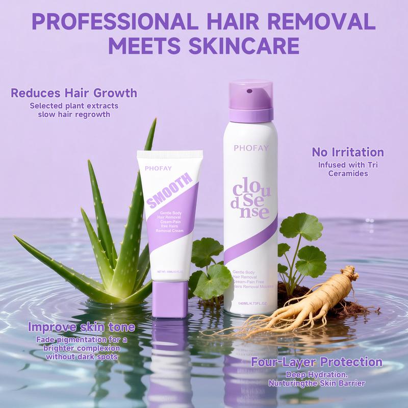 Gentle Hair Removal Mousse